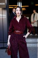 MFW Max Mara Arrivals MP