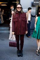 MFW Max Mara Arrivals MP