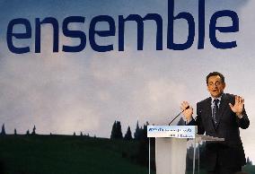 Nicolas Sarkozy campaigns in Toulouse