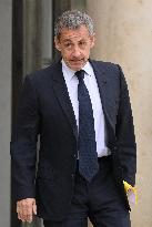 Sarkozy Received At The Elysee For Ukraine Talks - Paris