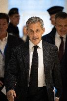 Nicolas Sarkozy’s trial for illegal campaign financing from Lybia - Paris