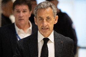 Nicolas Sarkozy’s trial for illegal campaign financing from Lybia - Paris
