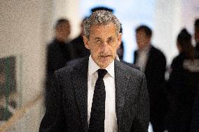 Nicolas Sarkozy’s trial for illegal campaign financing from Lybia - Paris