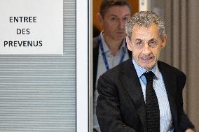 Nicolas Sarkozy trial for illegal campaign financing from Lybia - Paris RL