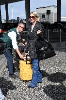 Naomi Watts Arrives At Malpensa Airport - Italy