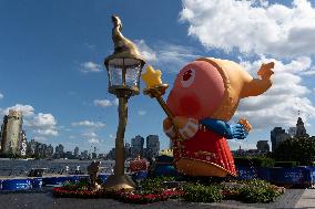 Huge Cartoon Style Sculpture