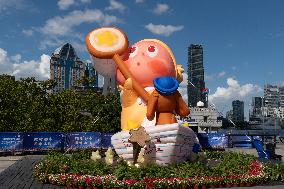 Huge Cartoon Style Sculpture