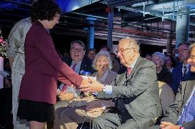 King Albert And Queen Paola Inaugurate New Oncology And Hematology Department At St. Luke's Clinic - Brussels