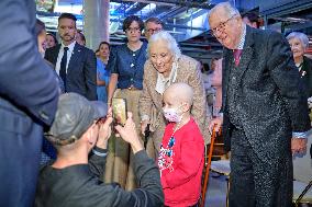 King Albert And Queen Paola Inaugurate New Oncology And Hematology Department At St. Luke's Clinic - Brussels
