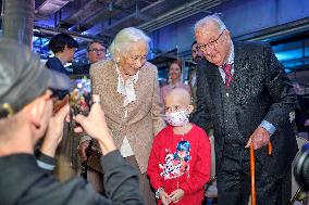 King Albert And Queen Paola Inaugurate New Oncology And Hematology Department At St. Luke's Clinic - Brussels