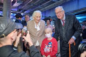 King Albert And Queen Paola Inaugurate New Oncology And Hematology Department At St. Luke's Clinic - Brussels