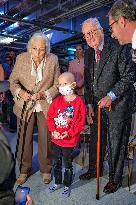 King Albert And Queen Paola Inaugurate New Oncology And Hematology Department At St. Luke's Clinic - Brussels