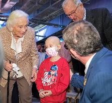 King Albert And Queen Paola Inaugurate New Oncology And Hematology Department At St. Luke's Clinic - Brussels