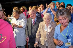 King Albert And Queen Paola Inaugurate New Oncology And Hematology Department At St. Luke's Clinic - Brussels