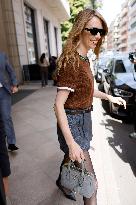 MFW Vips spotted in front Hotel