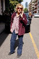 MFW Vips spotted in front Hotel