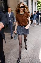 MFW Vips spotted in front Hotel MP