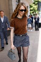 MFW Vips spotted in front Hotel MP