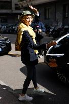 MFW Vips spotted in front Hotel MP