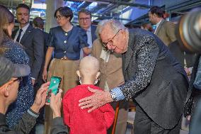 King Albert And Queen Paola Inaugurate New Oncology And Hematology Department At St. Luke's Clinic - Brussels