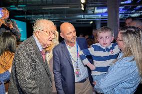 King Albert And Queen Paola Inaugurate New Oncology And Hematology Department At St. Luke's Clinic - Brussels
