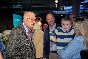 King Albert And Queen Paola Inaugurate New Oncology And Hematology Department At St. Luke's Clinic - Brussels