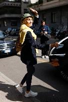 MFW Vips spotted in front Hotel MP