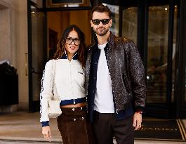 MFW Vips spotted in front Hotel MP