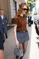 MFW Vips spotted in front Hotel MP