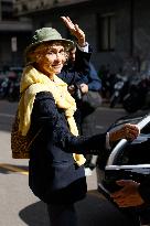 MFW Vips spotted in front Hotel MP