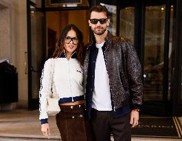 MFW Vips spotted in front Hotel MP