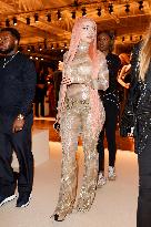 MFW Lourdes Ciccone, Ice Spice at Roberto Cavalli fashion show MP