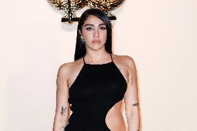 MFW Lourdes Ciccone, Ice Spice at Roberto Cavalli fashion show MP