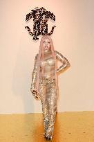 MFW Lourdes Ciccone, Ice Spice at Roberto Cavalli fashion show MP