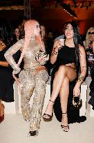 MFW Lourdes Ciccone, Ice Spice at Roberto Cavalli fashion show MP