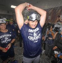 Baseball: Dodgers clinch NL West title