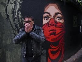 Inauguration Of The Human Rights Wall - Paris