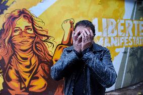 Inauguration Of The Human Rights Wall - Paris