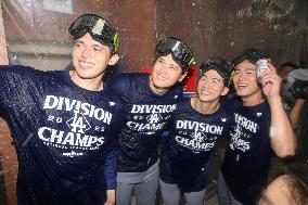 Baseball: Dodgers clinch NL West title