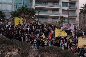 Commemoration Of Hassan Nasrallah Anniversary - Beirut