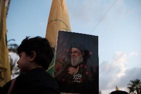 Commemoration Of Hassan Nasrallah Anniversary - Beirut