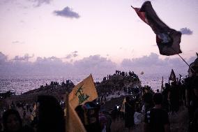 Commemoration Of Hassan Nasrallah Anniversary - Beirut