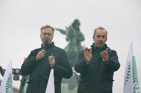 FNSEA Protest against unfair competition - Versailles