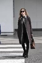 MFW - Michelle Monaghan Arrives at The Airport