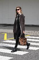 MFW - Michelle Monaghan Arrives at The Airport