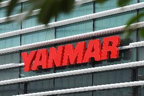 Yanmar signboard and logo