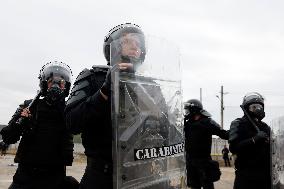 Riot Police Drill - Bucharest