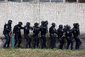 Riot Police Drill - Bucharest