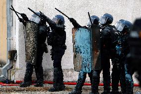 Riot Police Drill - Bucharest