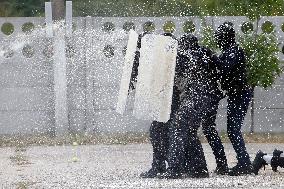 Riot Police Drill - Bucharest